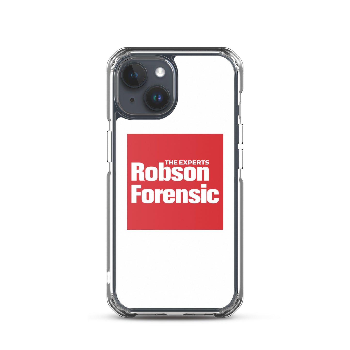 Clear Case for iPhone® - Red Square Logo