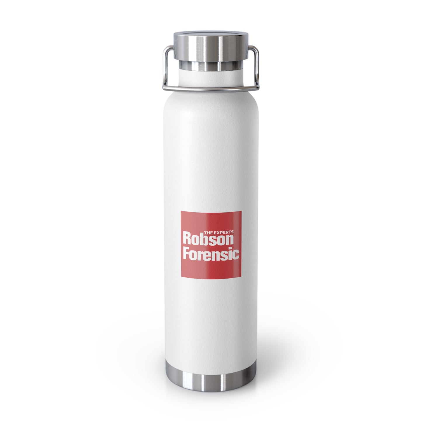 Copper Vacuum Insulated Bottle, 22oz - Red Square Logo