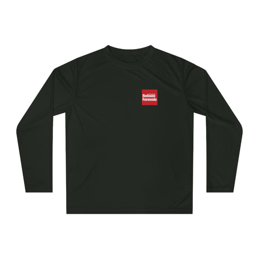 Unisex Performance Long Sleeve Shirt - Red Square Logo