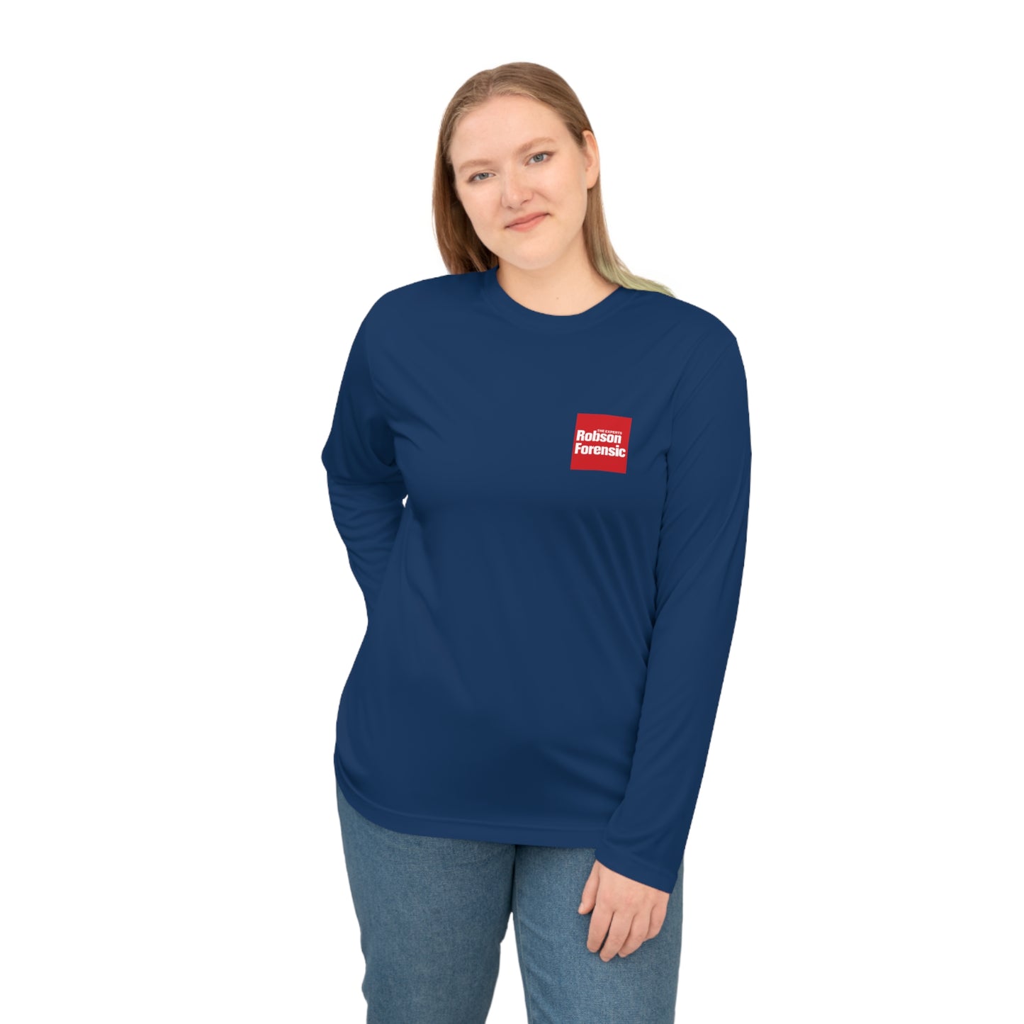 Unisex Performance Long Sleeve Shirt - Red Square Logo