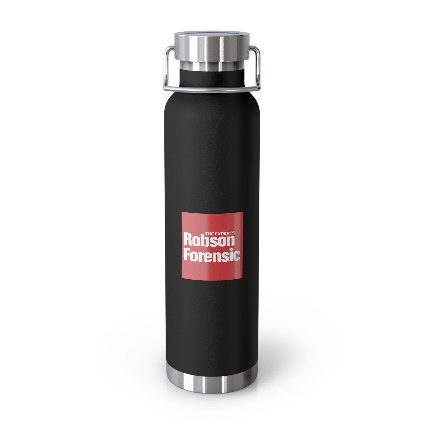 Copper Vacuum Insulated Bottle, 22oz - Red Square Logo