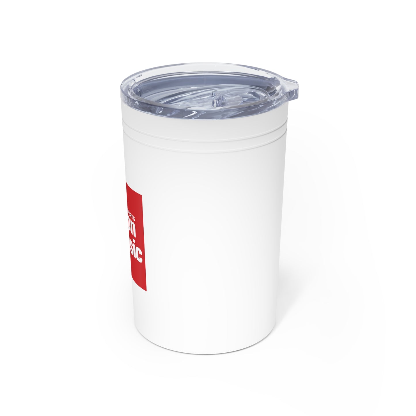 Vacuum Insulated Tumbler, 11oz - Red Square Logo