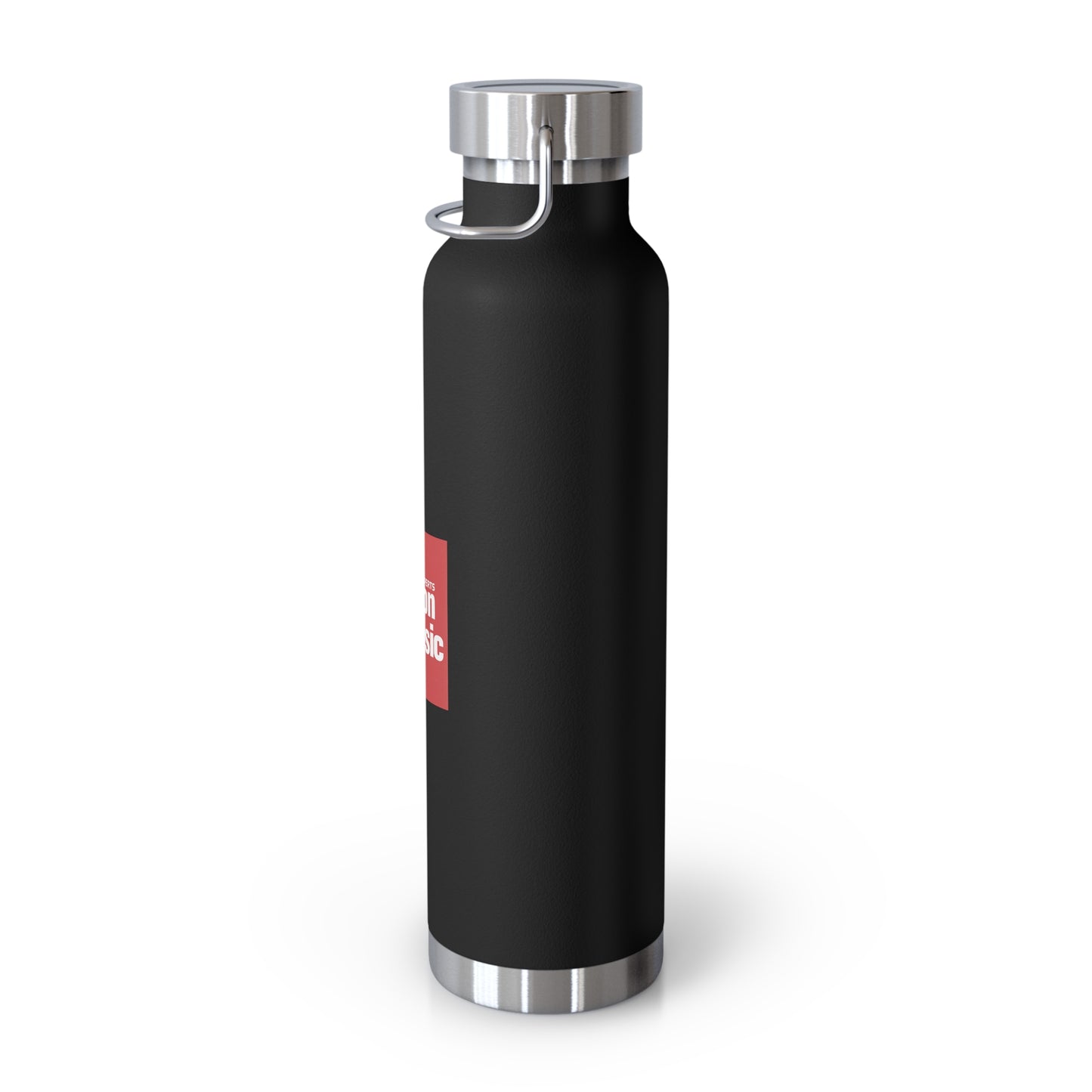 Copper Vacuum Insulated Bottle, 22oz - Red Square Logo