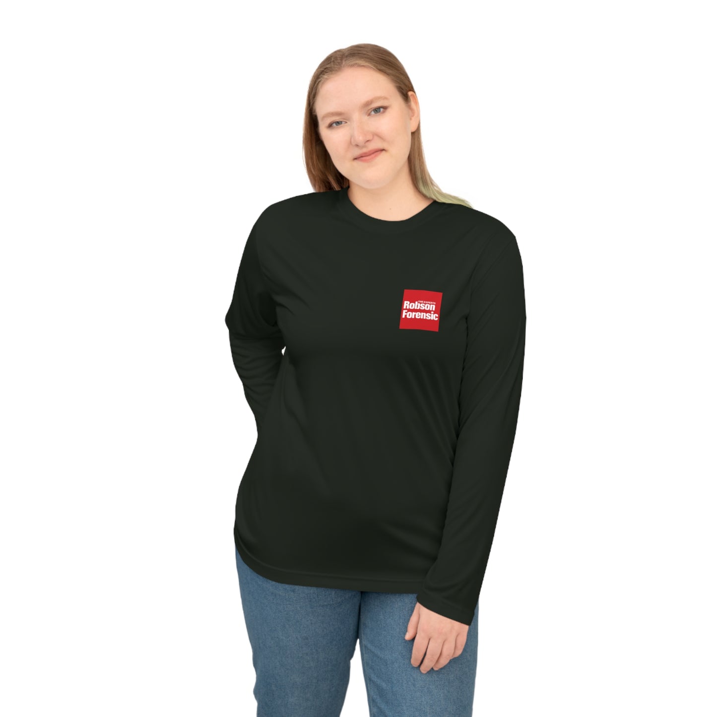 Unisex Performance Long Sleeve Shirt - Red Square Logo