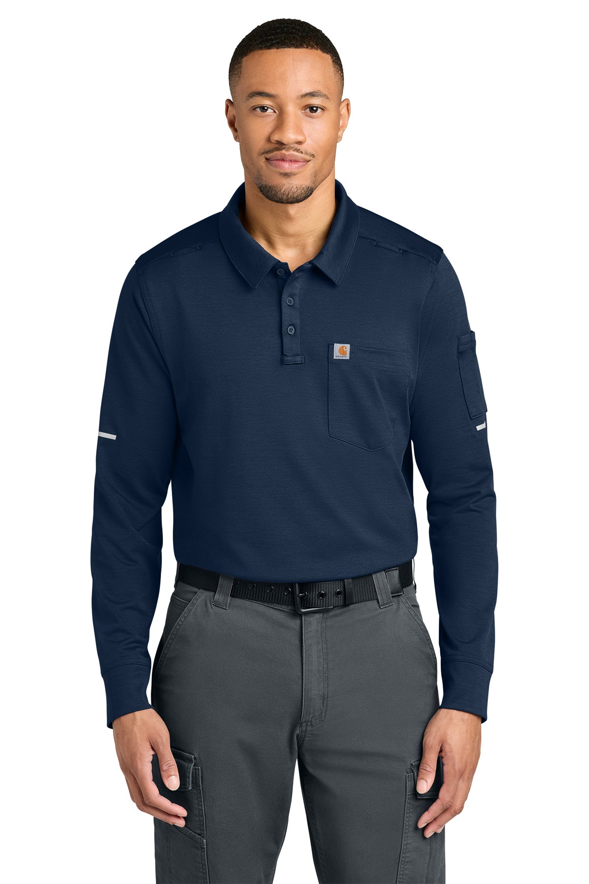 Carhartt® FLD & RSCU Long Sleeve Polo