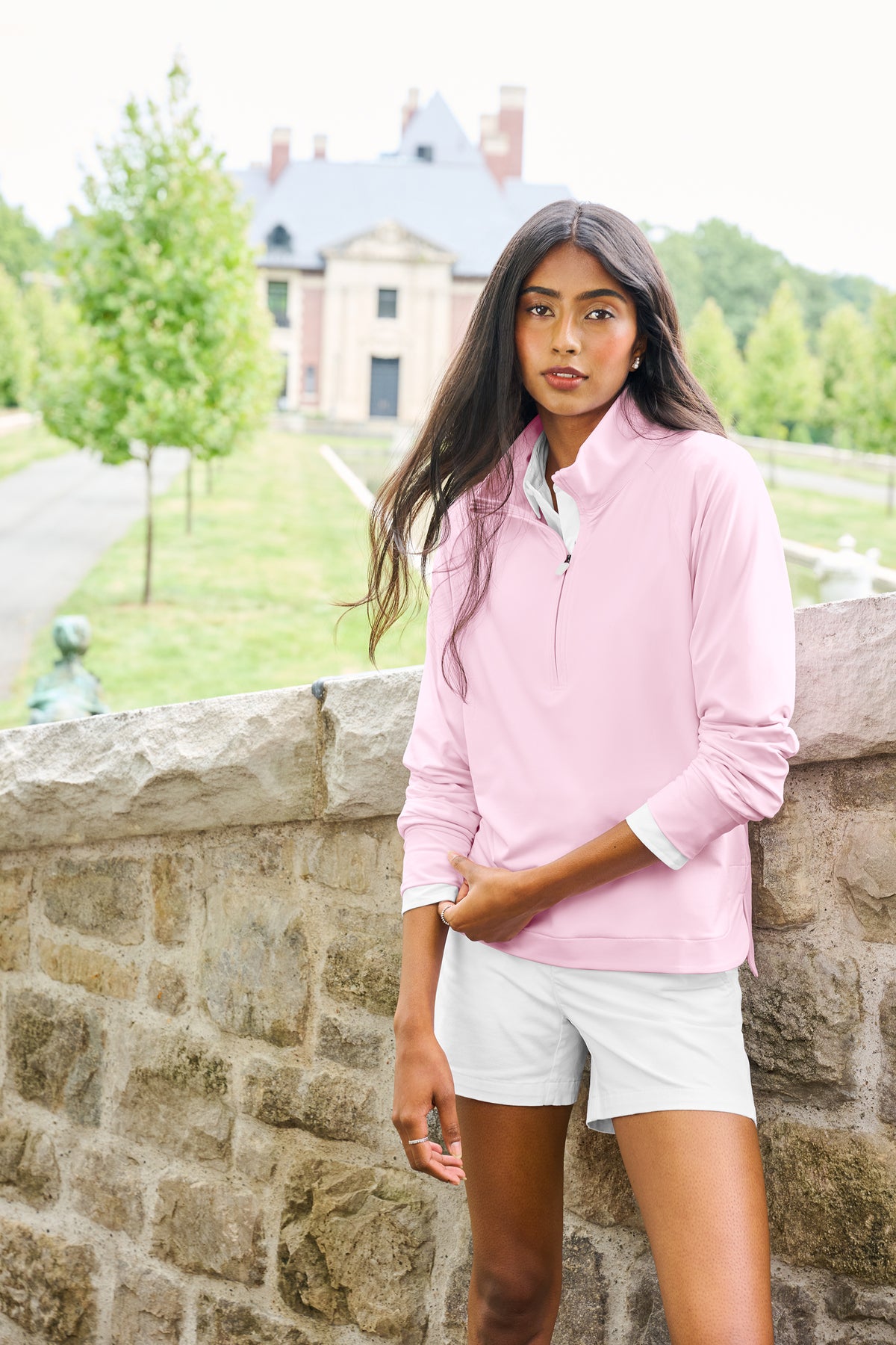 Brooks Brothers® Women’s Luxe Performance 1/4-Zip