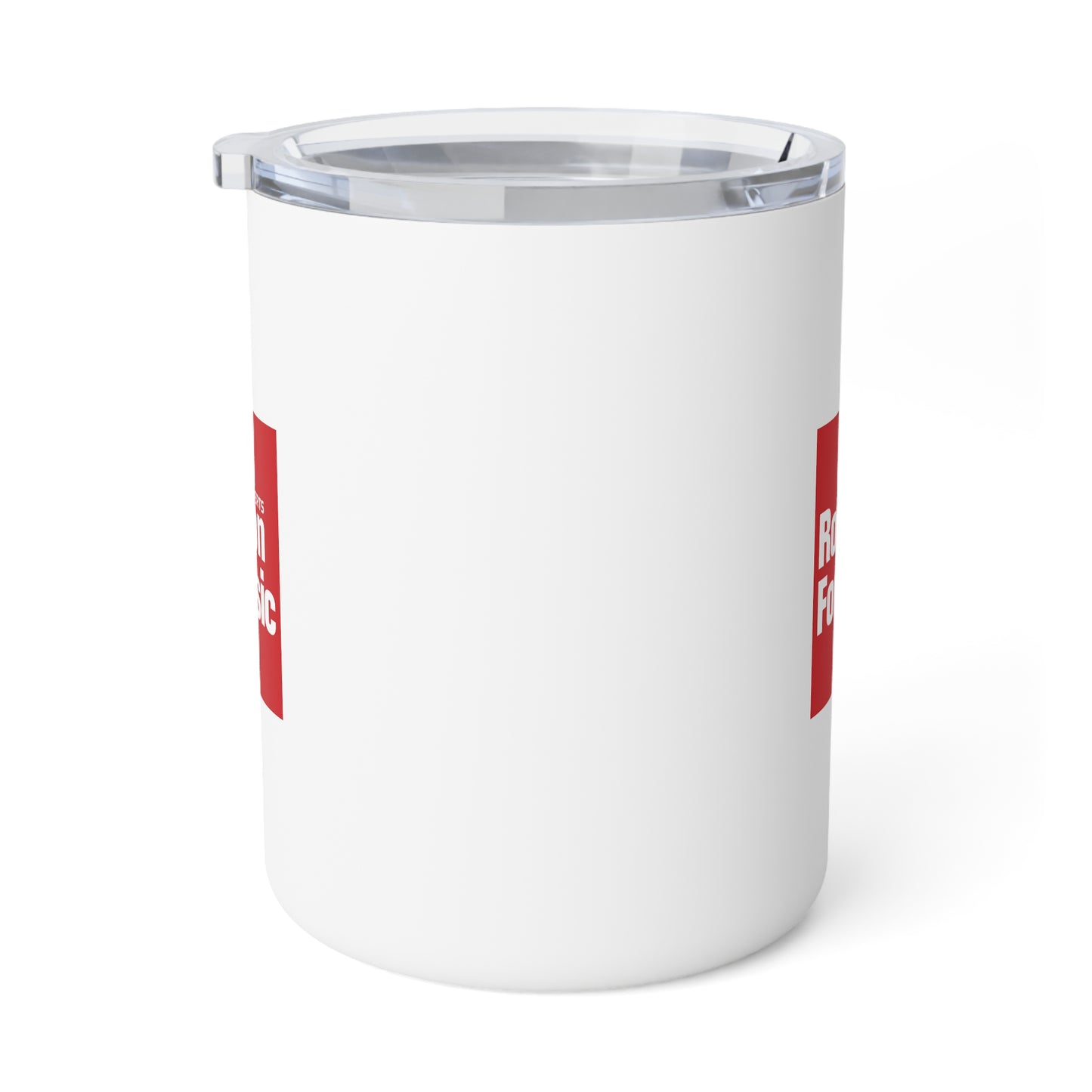 Insulated Coffee Mug, 10oz - Red Square Logo