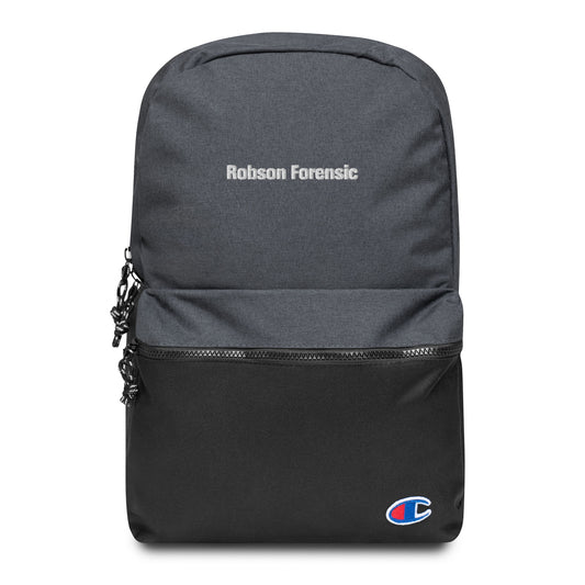 Embroidered Champion Backpack