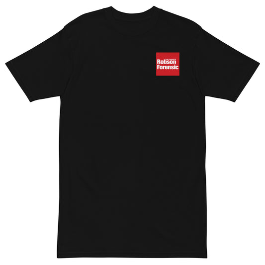 Premium heavyweight tee - Red Square Logo