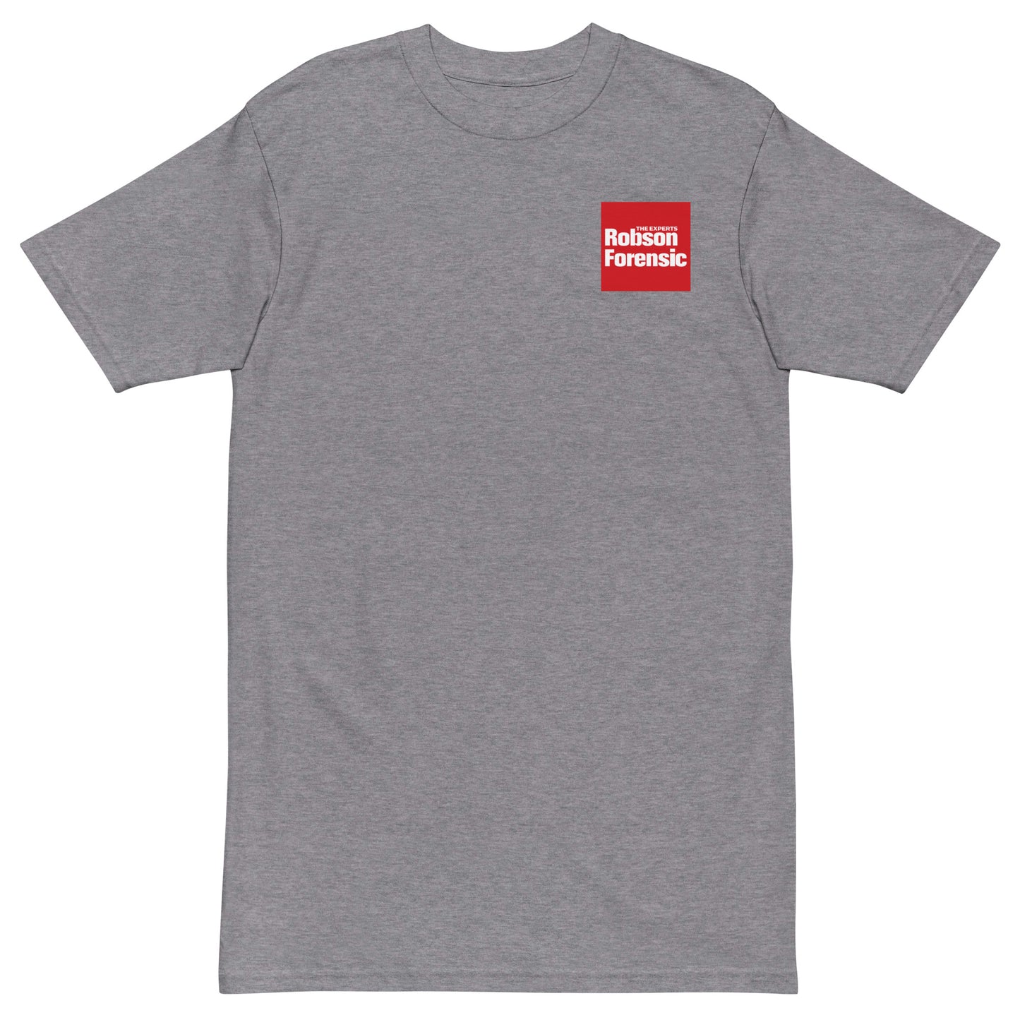 Premium heavyweight tee - Red Square Logo