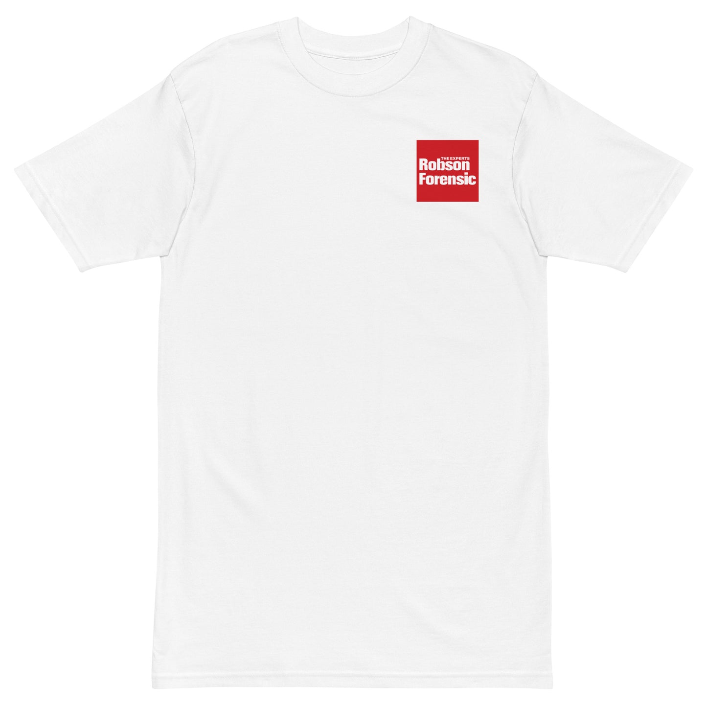 Premium heavyweight tee - Red Square Logo