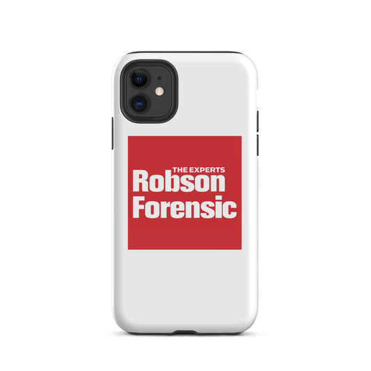 Tough Case for iPhone® - Red Square Logo