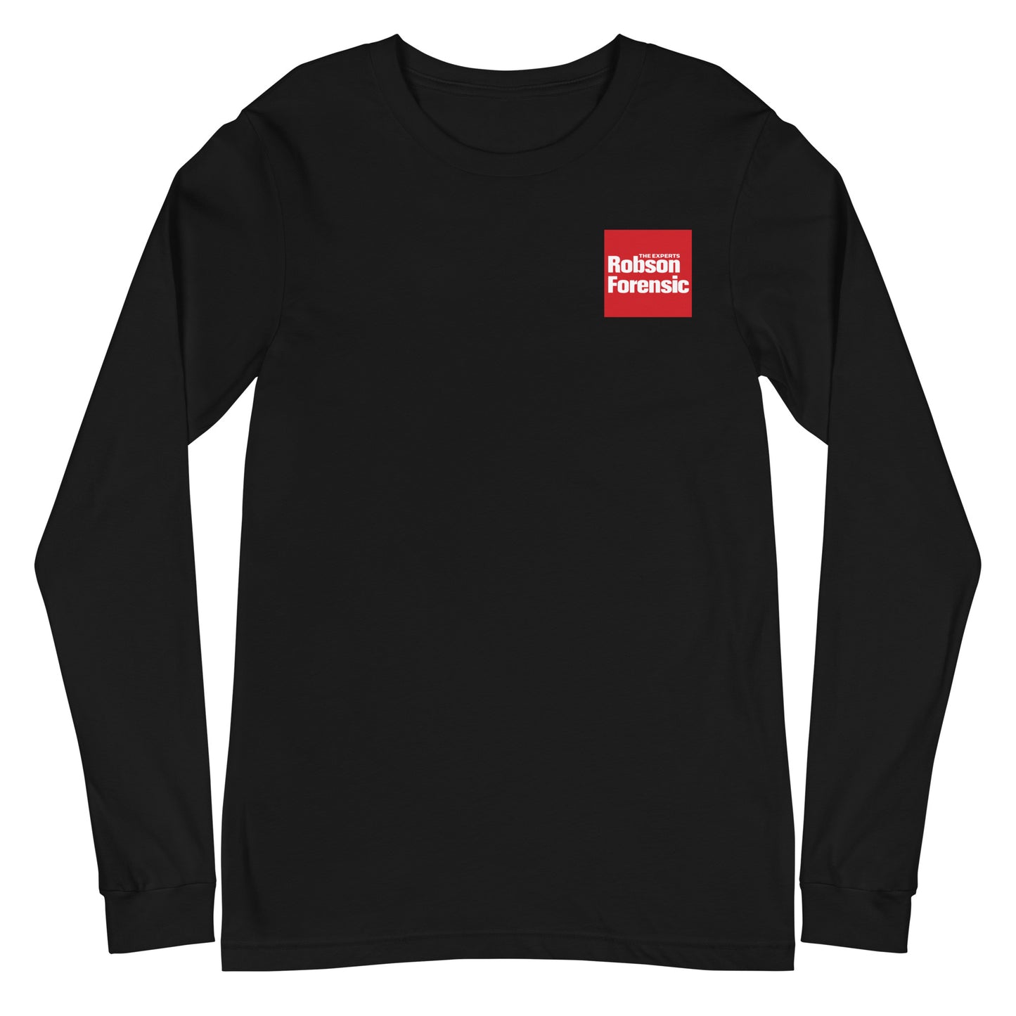 Unisex Long Sleeve Tee - Red Square Logo