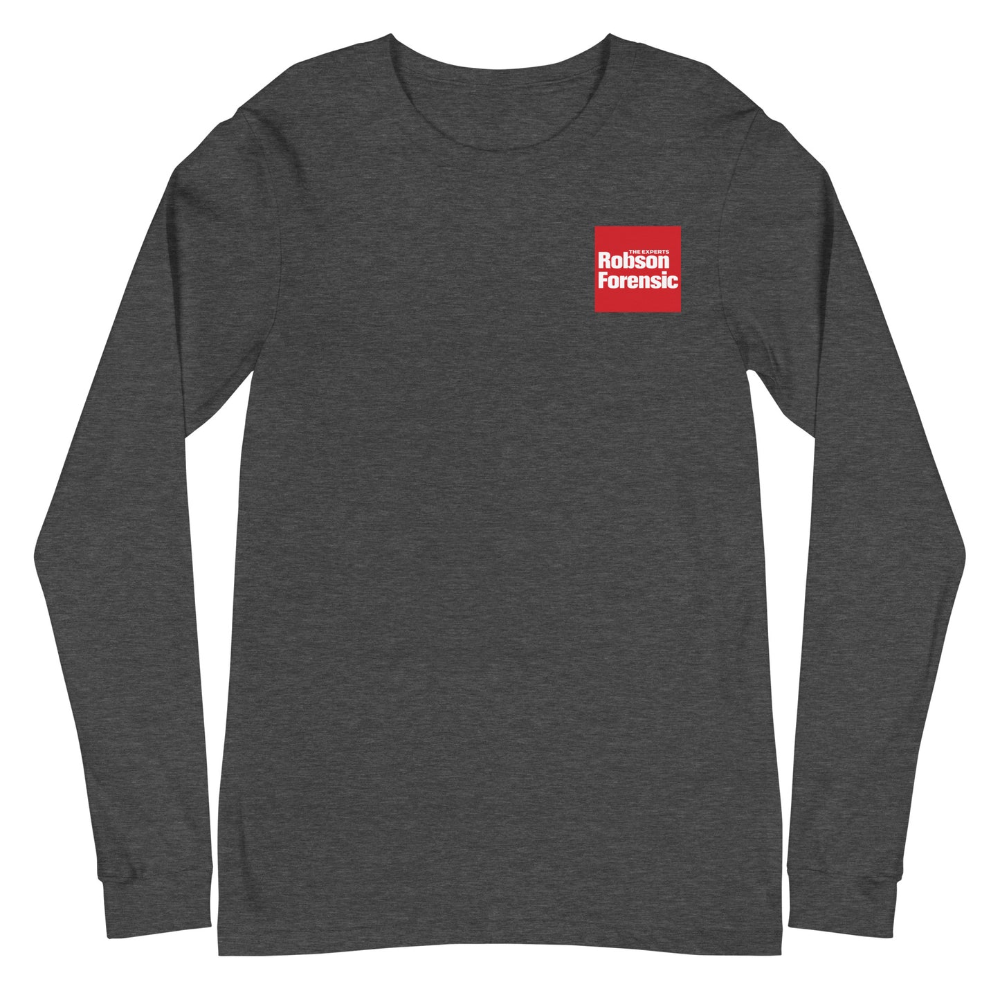 Unisex Long Sleeve Tee - Red Square Logo