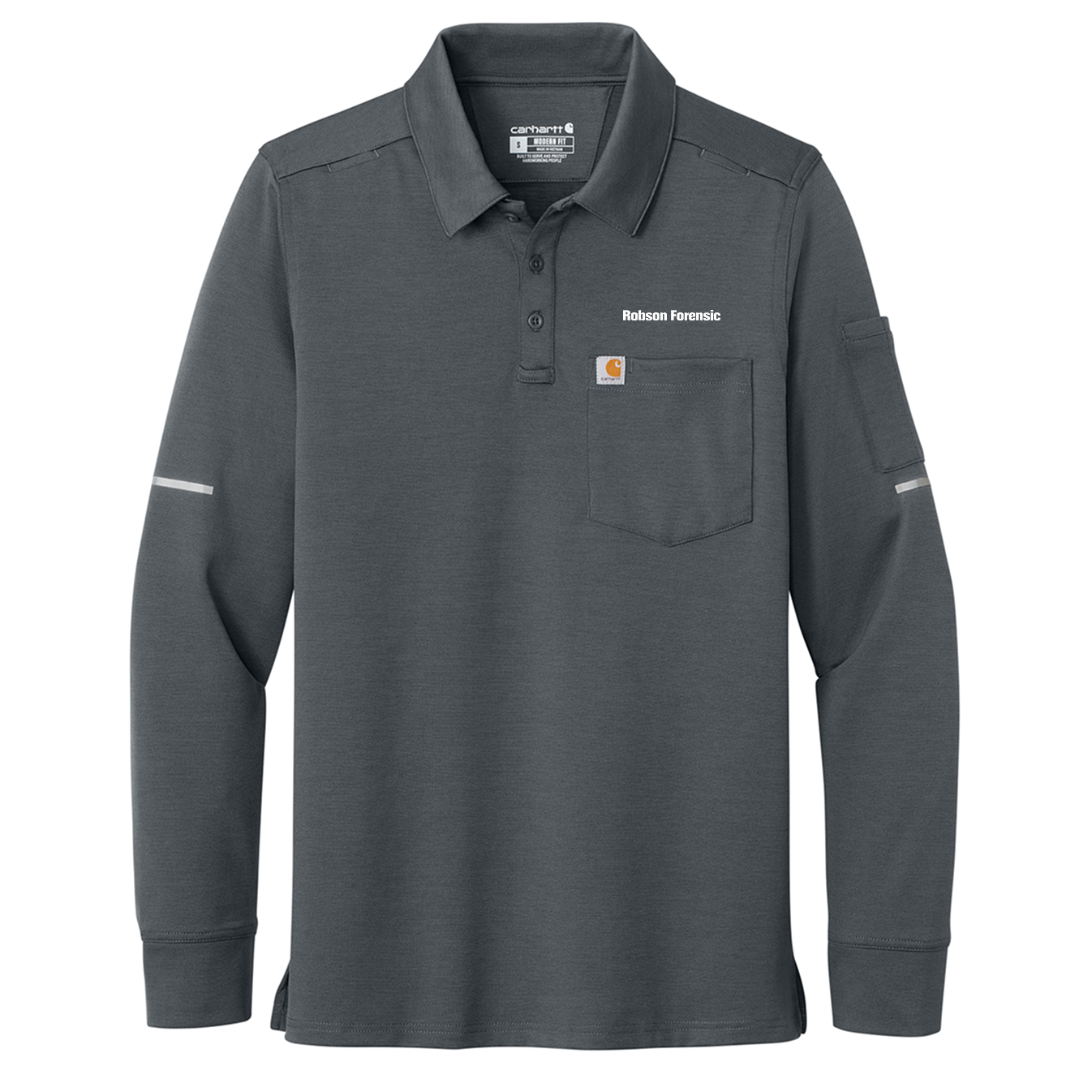 Carhartt® FLD & RSCU Long Sleeve Polo