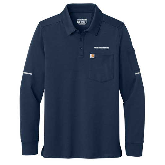 Carhartt® FLD & RSCU Long Sleeve Polo